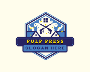 Housekeeping Pressure Wash logo design