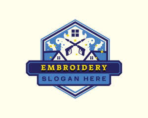 Housekeeping Pressure Wash logo design