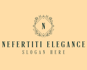 Wedding Event Floral logo design