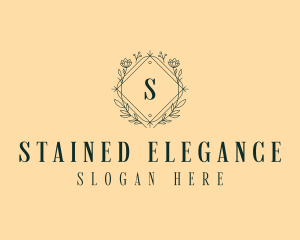 Wedding Event Floral logo design