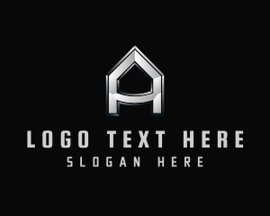 Metal - Professional Letter A Firm logo design