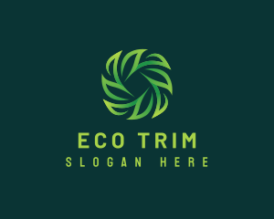 Eco Leaf Gardening logo design