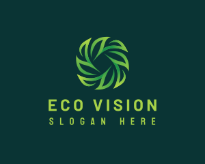 Eco Leaf Gardening logo design