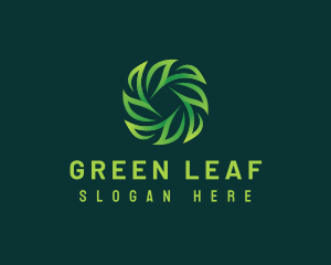 Eco Leaf Gardening logo design