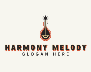 Instrument - African Mandolin Instrument logo design