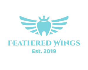 Royal Winged Tooth logo design