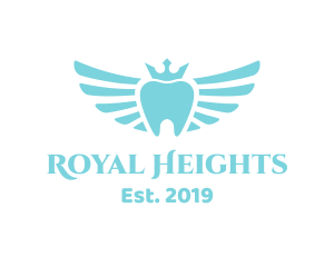 Royal Winged Tooth logo design