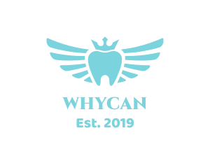 Dentistry - Royal Winged Tooth logo design