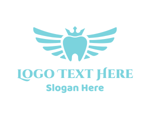 Royal Winged Tooth Logo