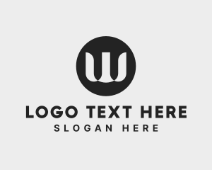 Black And White - Professional Modern Company Letter W logo design