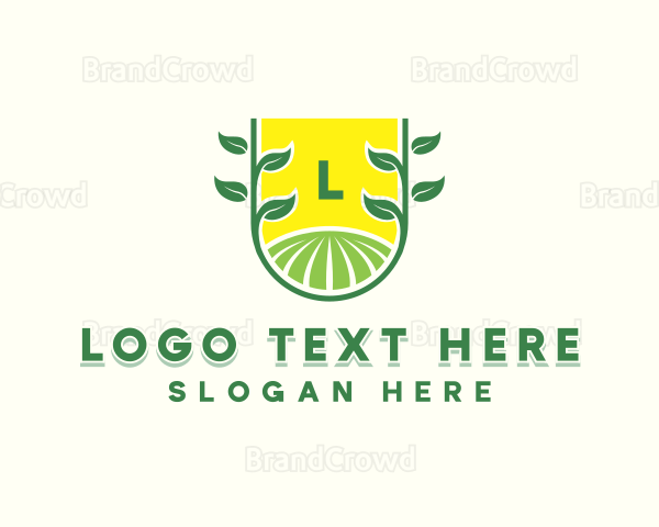 Backyard Lawn Landscaper Logo