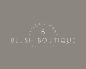 Minimalist Generic Boutique logo design