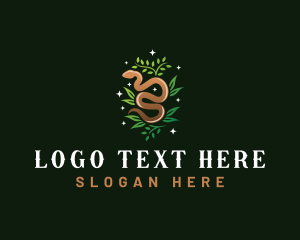 Ornamental Snake Vine logo design