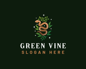 Ornamental Snake Vine logo design