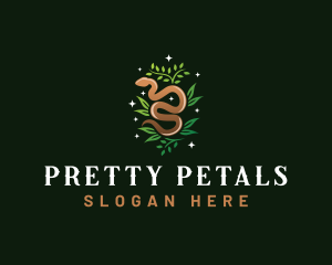 Ornamental Snake Vine logo design