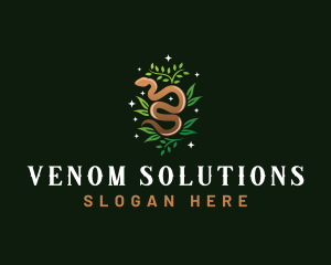 Ornamental Snake Vine logo design