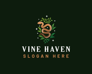 Ornamental Snake Vine logo design