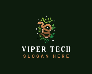 Ornamental Snake Vine logo design