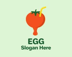 Grocer - Fresh Tomato Juice logo design