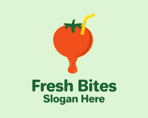 Fresh Tomato Juice  logo design