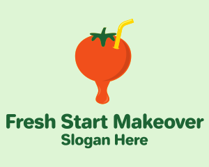 Fresh Tomato Juice  logo design