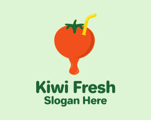 Fresh Tomato Juice  logo design