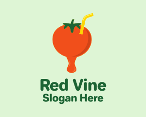 Tomato - Fresh Tomato Juice logo design