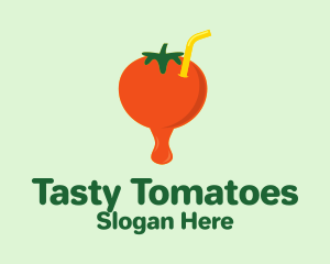 Fresh Tomato Juice  logo design