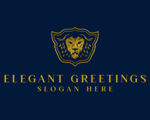 Elegant Royalty Lion logo design