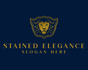 Elegant Royalty Lion logo design