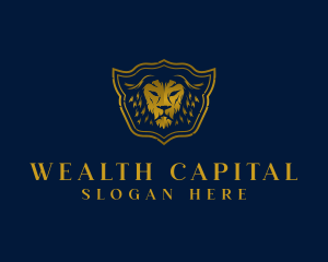 Elegant Royalty Lion logo design