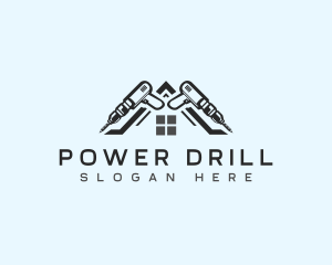 Construction Drill Builder logo design