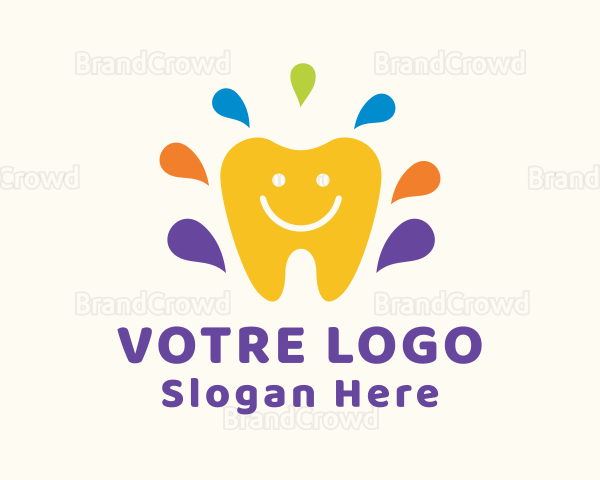 Pediatric Tooth Dentist Logo