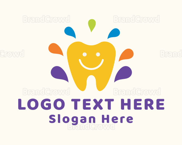 Pediatric Tooth Dentist Logo