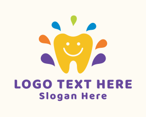 Toothpaste - Pediatric Tooth Dentist logo design