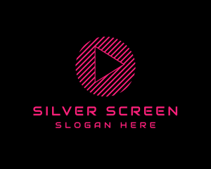Mobile Application - Media Player Vlog logo design