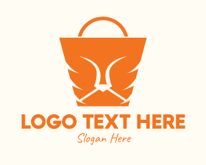 Bag - Orange Lion Bag logo design