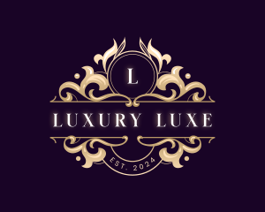 Luxury Floral Boutique logo design