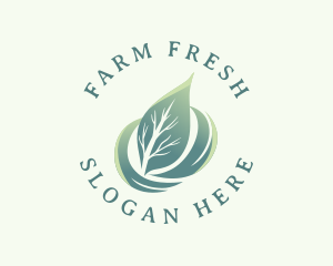 Organic Leaf Spa logo design