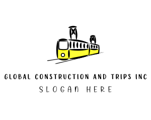 Railway Station - Railway Train Transit logo design