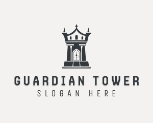 Medieval Citadel Fortress logo design