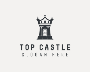 Medieval Citadel Fortress logo design