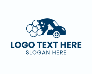 Car Wash Vacuum  logo design