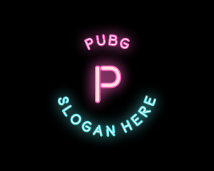 Adult - Neon Light Club logo design