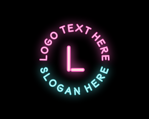 Celebrity - Neon Light Club logo design