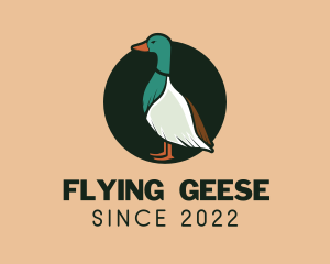 Geese - Duck Poultry Farm logo design