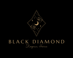 Mystic Diamond Jewelry logo design