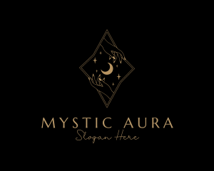 Mystic Diamond Jewelry logo design