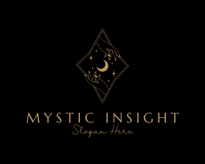 Mystic Diamond Jewelry logo design