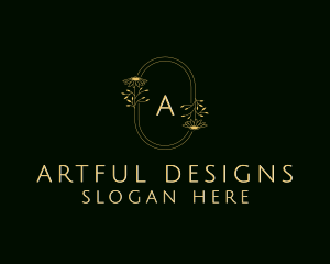 Natural Floral Styling logo design